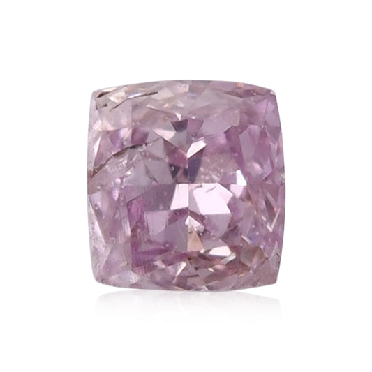 0,07 Karat Fancy Purple Pink Cushion Diamant (I1) GIA