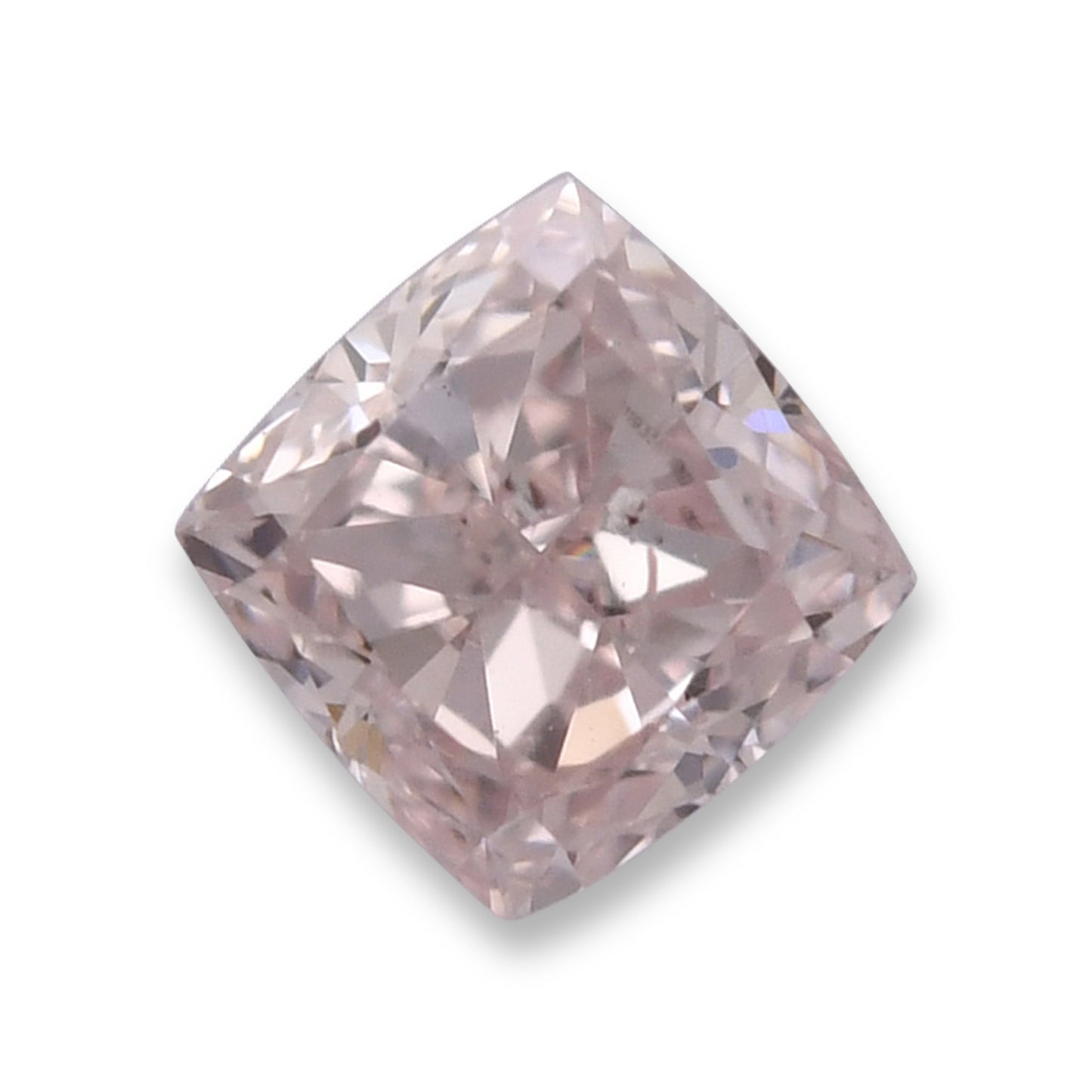 0,15 Karat hellrosa Kissen-Diamant SI2 GIA