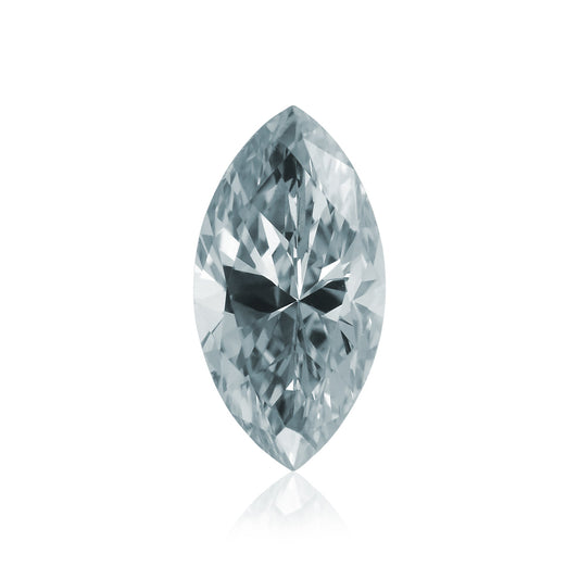 0,34 Karat Fancy Gray Blue Marquise-Diamant (VS2) GIA