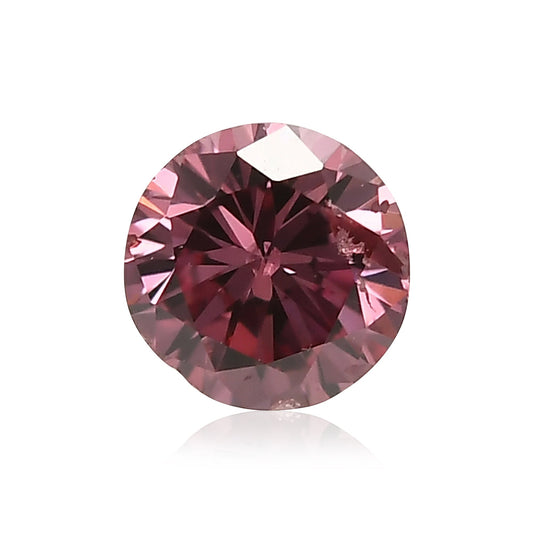0,13 Karat Fancy Deep Purplish Pink Brillant (SI2) GIA