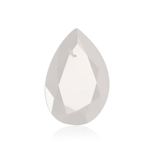 0,43 Karat Fancy White Birnenförmiger Diamant GIA