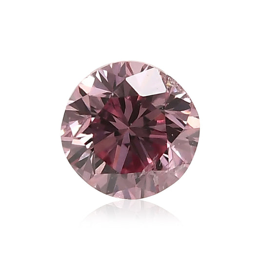 0,12 Karat Fancy Intense Purplish Pink Brillant (I1) GIA