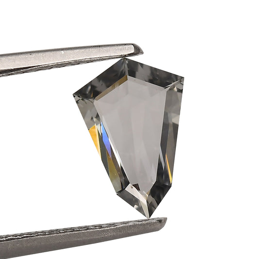 0,70 Karat Fancy Grayish Green Kite Diamond (VS2) GIA