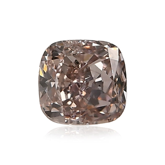 0,36 Karat Fancy Brown Pink Cushion Diamant SI1 GIA