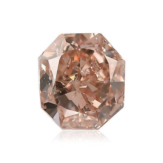 1,05 Karat Fancy Brown Pink Radiant Diamant (SI2) GIA