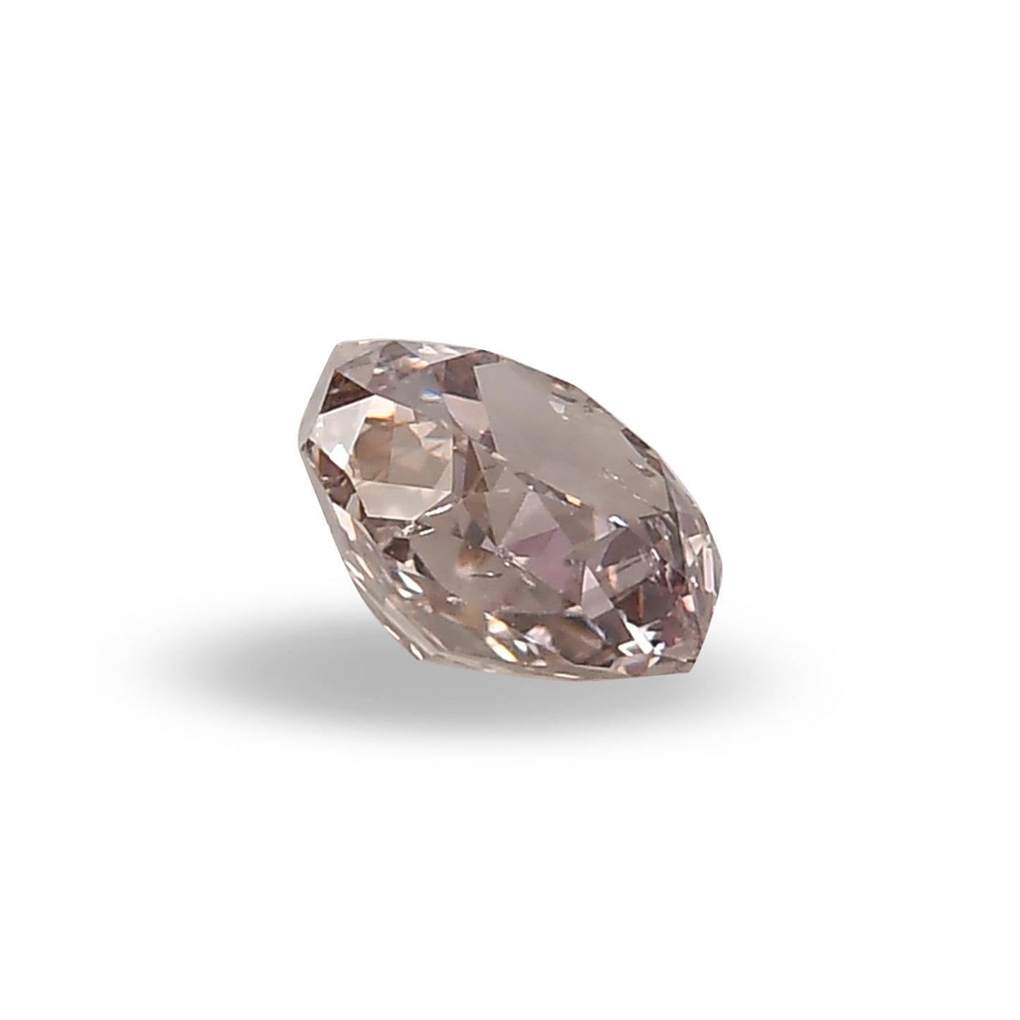 0,70 Karat Fancy Brown Pink Radiant Diamant I1 GIA