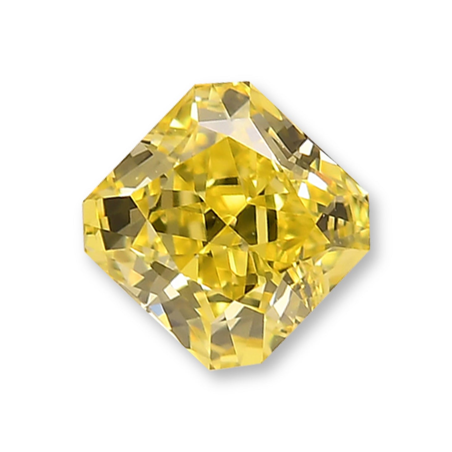 0,51 Karat Fancy Intense Yellow Radiant VS1 GIA
