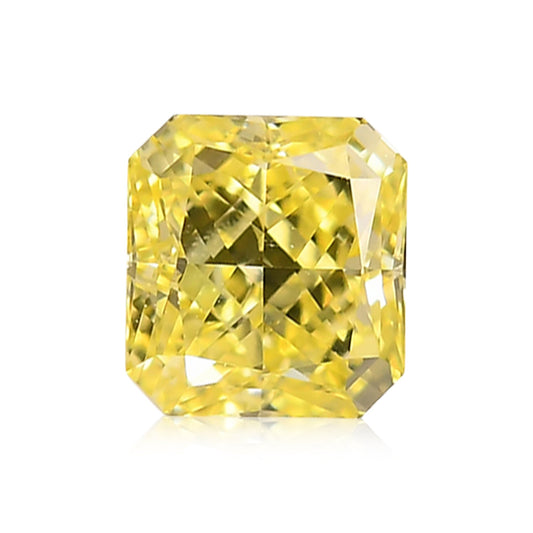 0,50 Karat Fancy Intense Yellow Radiant VS1 GIA