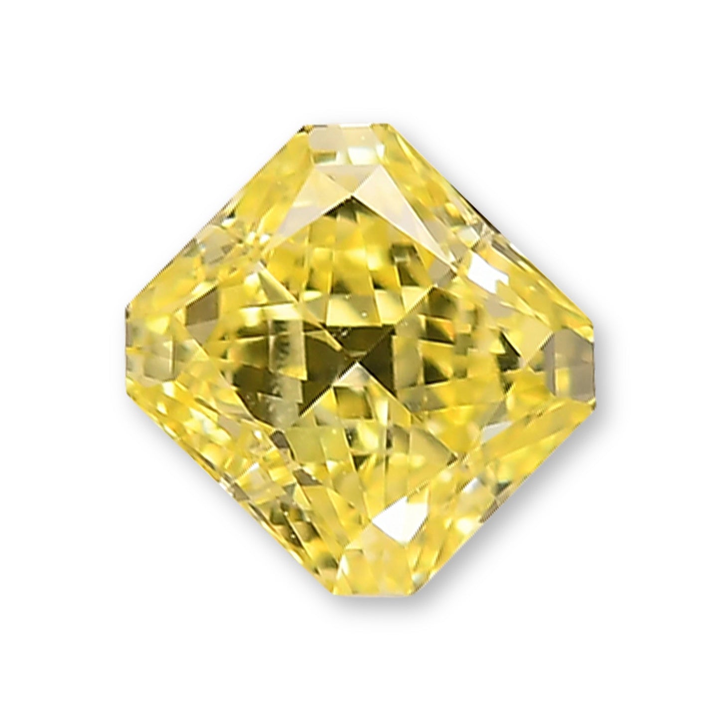 0,50 Karat Fancy Intense Yellow Radiant VS1 GIA