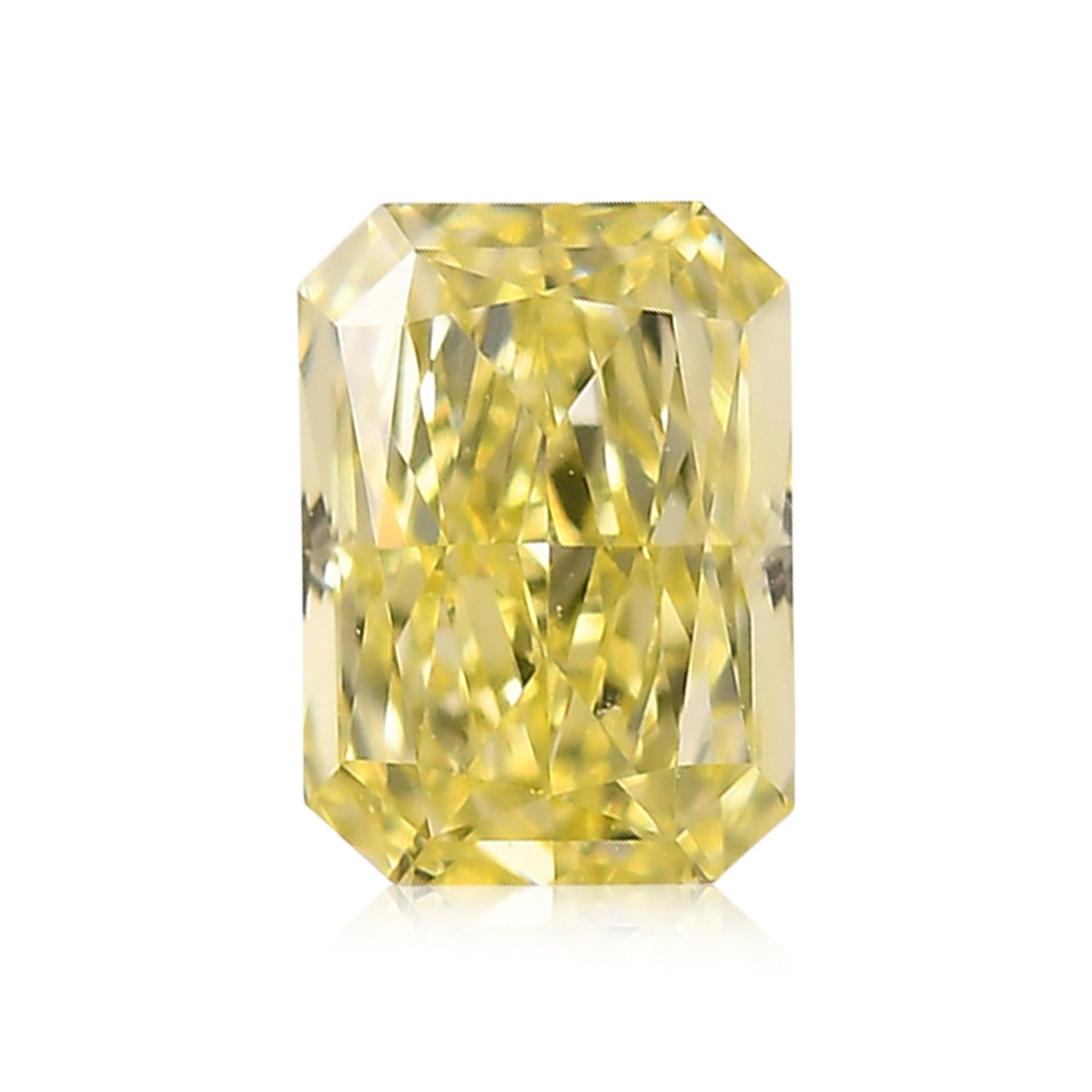 0,62 Karat Fancy Light Yellow Radiant VVS1 GIA
