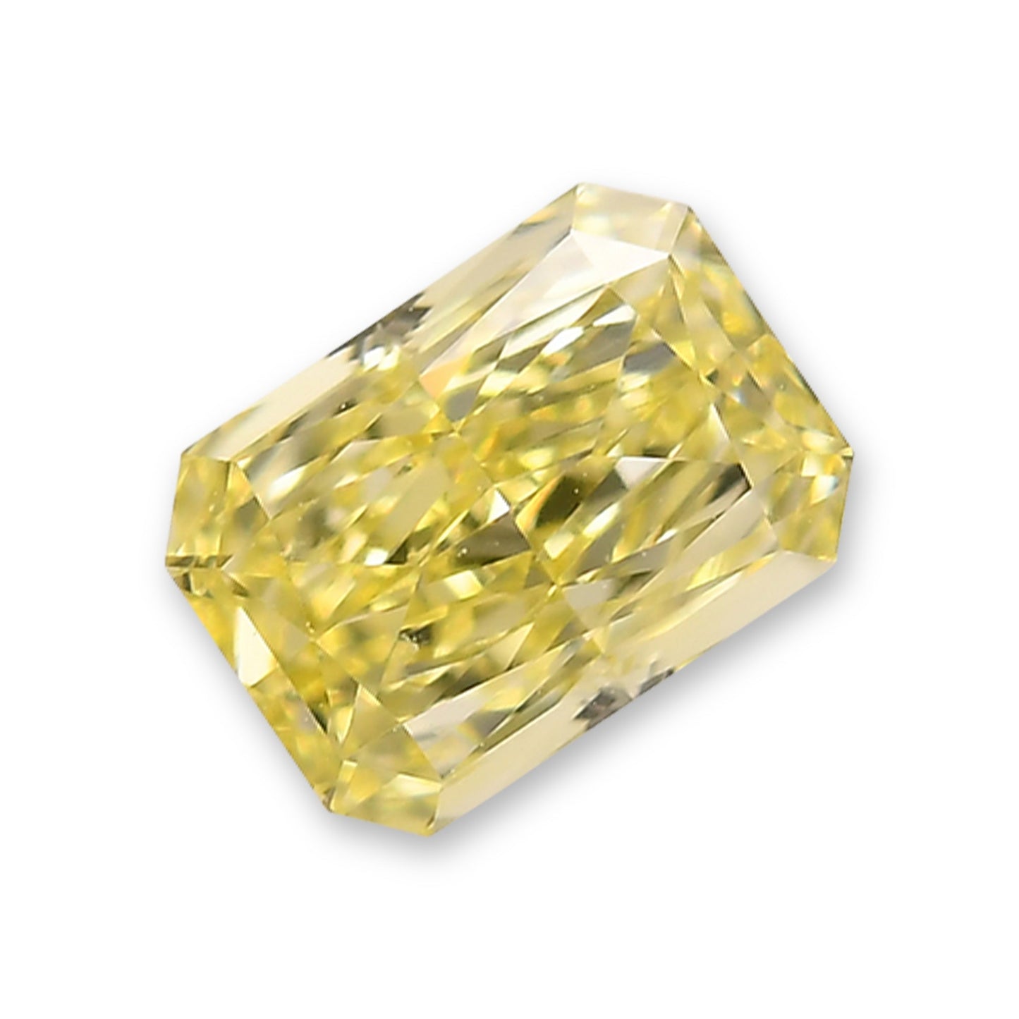 0,62 Karat Fancy Light Yellow Radiant VVS1 GIA