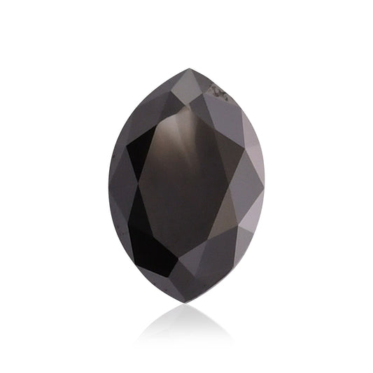 1,33 Karat Fancy Black Marquise Diamant GIA