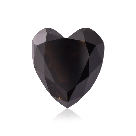 1,32 Karat Fancy Black Heart Diamant GIA