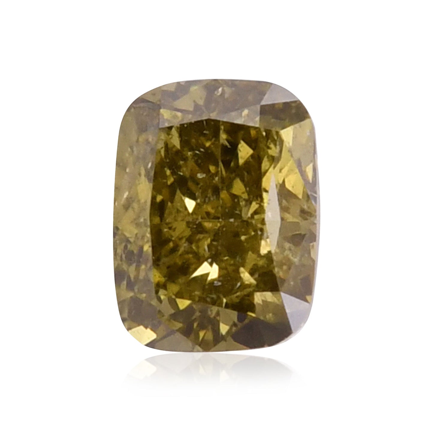 0,69 Karat Chamäleon-Kissen-Diamant (I2) GIA