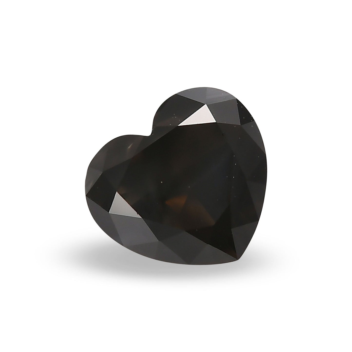 1,50 Karat Fancy Dark Gray Heart Diamant GIA
