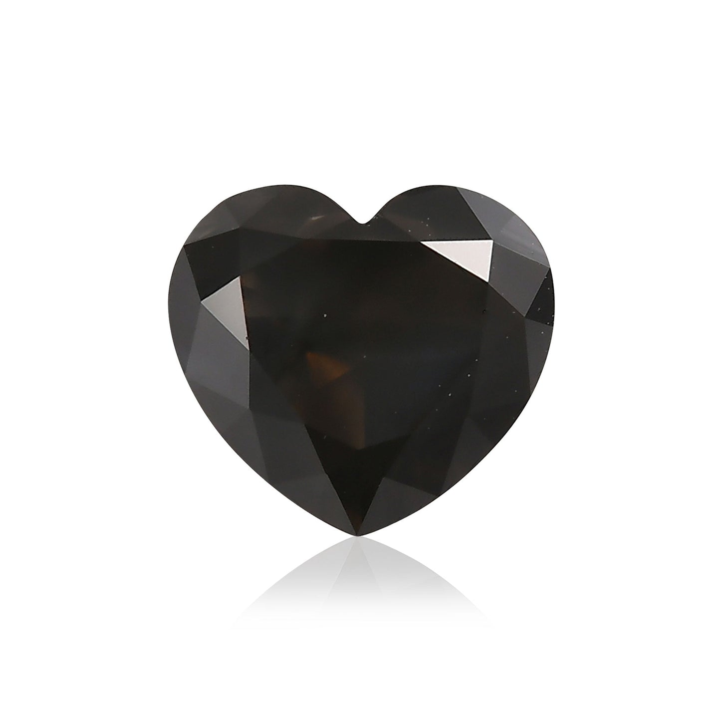 1,50 Karat Fancy Dark Gray Heart Diamant GIA