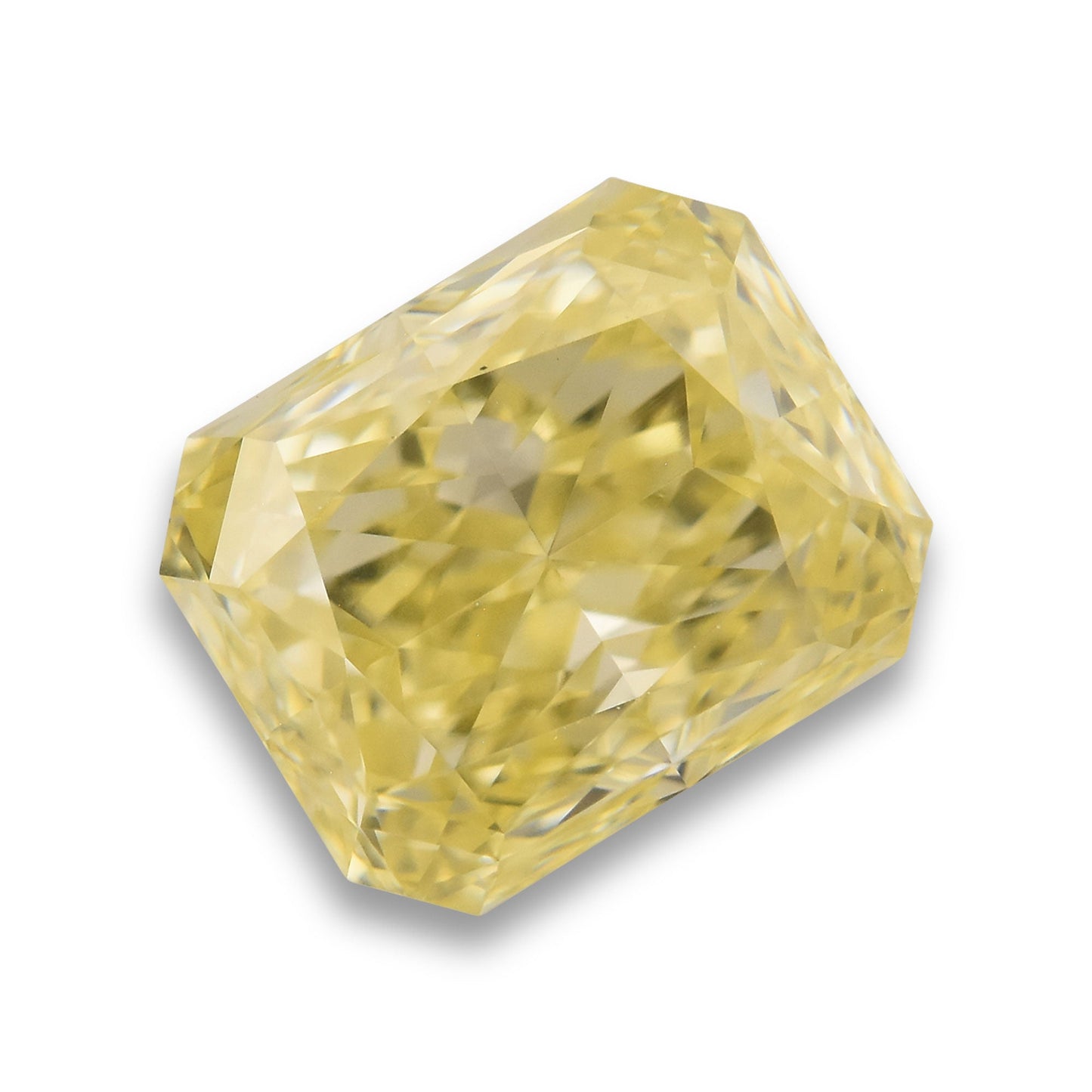 1,05 Karat Fancy Yellow Radiant VS1 GIA