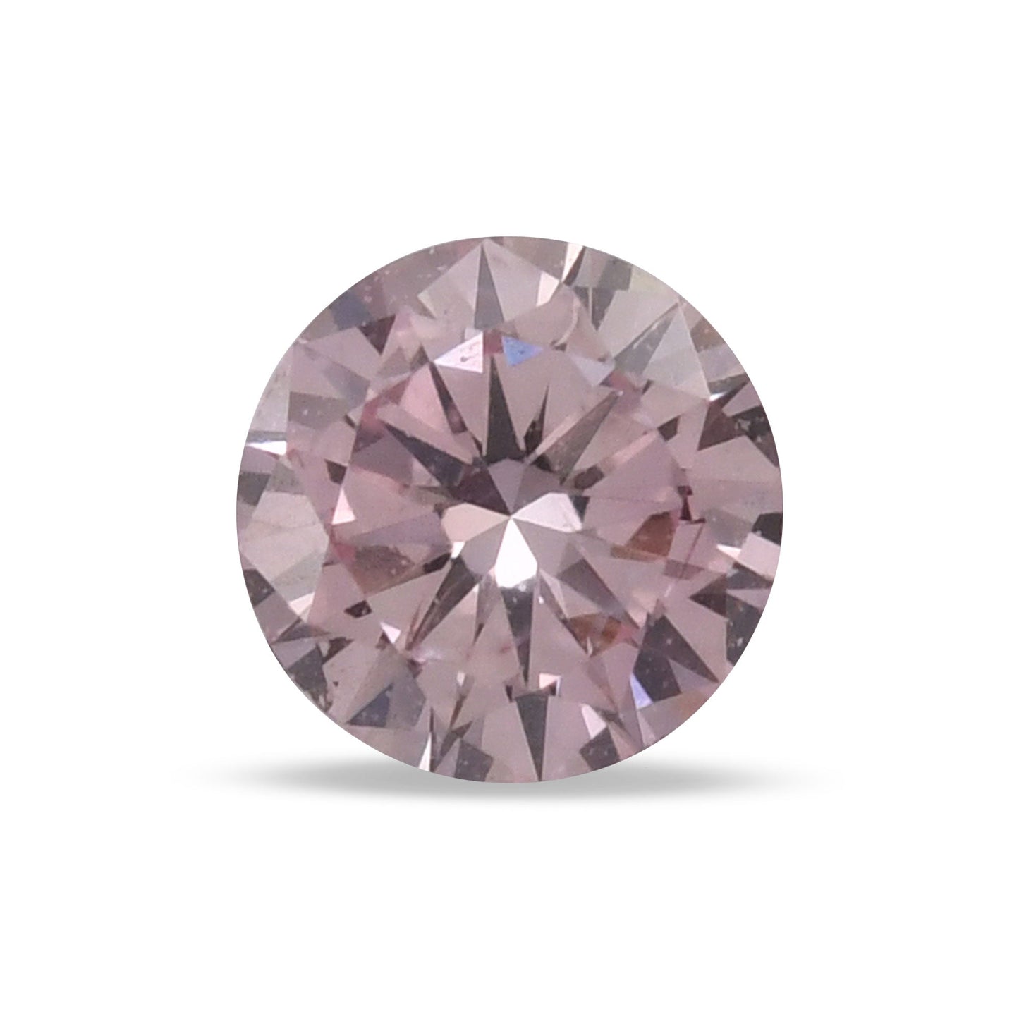 0,15 Karat Fancy Brownish Pink Round Brilliant Argyle Diamond SI2 GIA