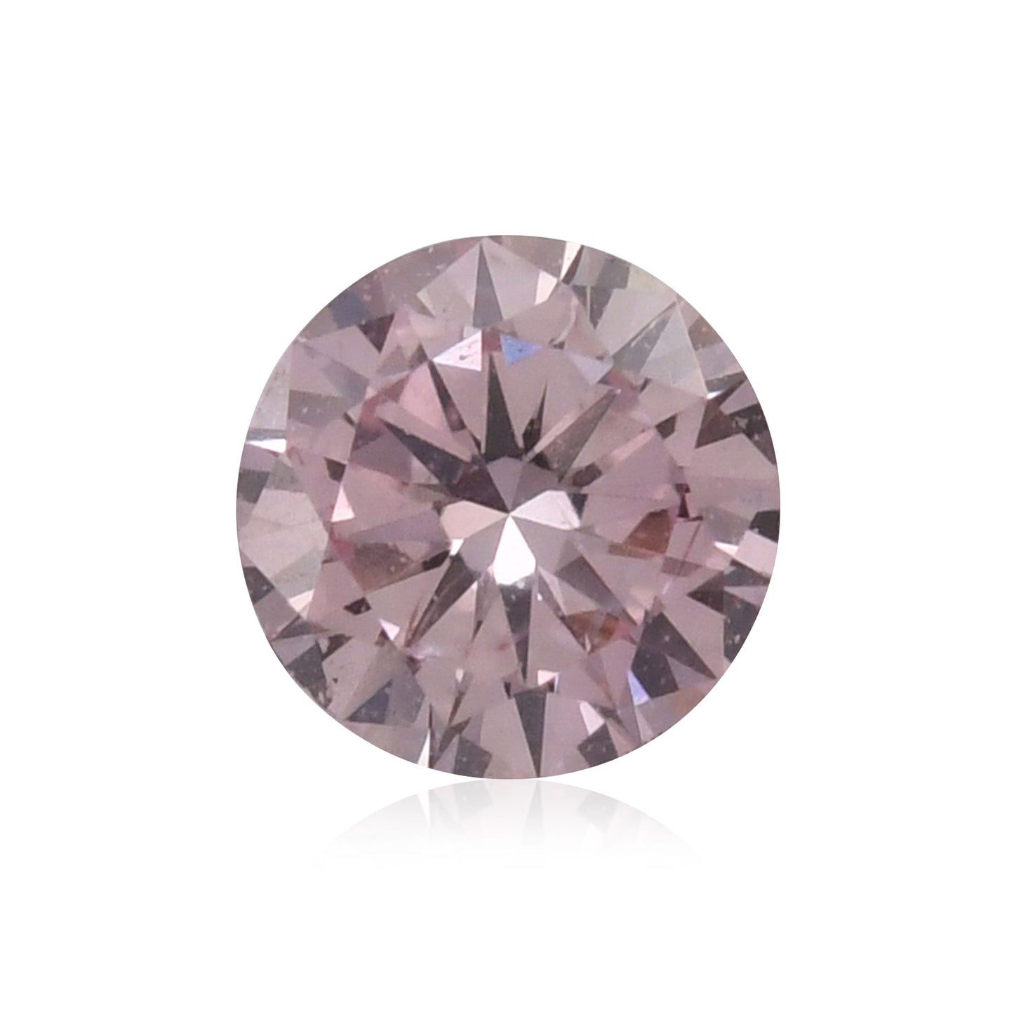 0,15 Karat Fancy Brownish Pink Round Brilliant Argyle Diamond SI2 GIA
