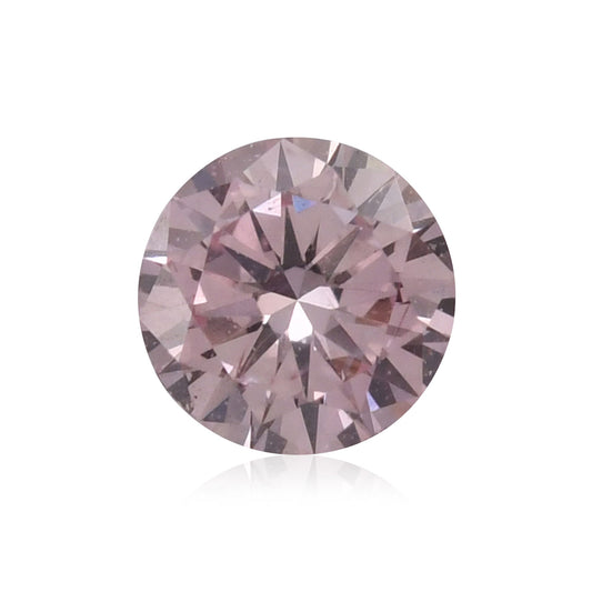 0,15 Karat Fancy Brownish Pink Round Brilliant Argyle Diamond SI2 GIA