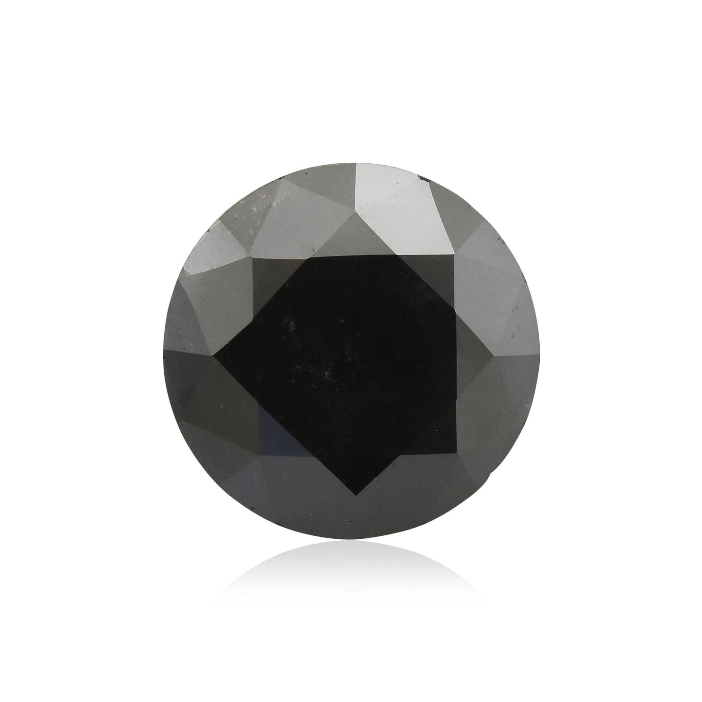 4,39 Karat Fancy Black Brillant Diamant, GIA-zertifiziert