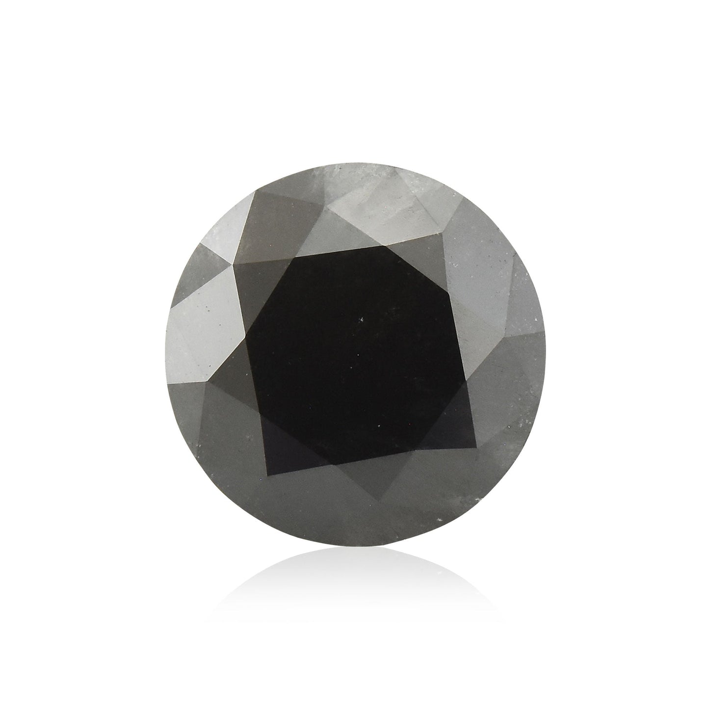 1,68 Karat Fancy Black Brillant-Diamant, GIA-zertifiziert