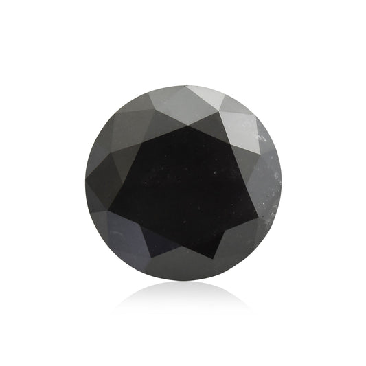 4,43 Karat Fancy Black Brillant Diamant, GIA-zertifiziert