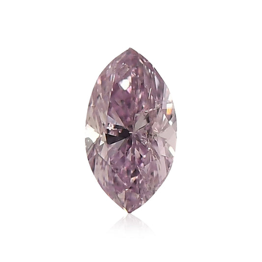 0,20 Karat Fancy Purple Pink Marquise-Diamant (I1) GIA