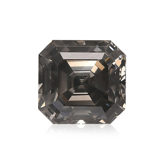 2,00 Karat Fancy Dark Gray Asscher Diamant SI2 GIA