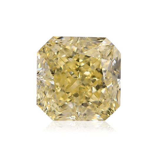 1,20 Karat Fancy Yellow Radiant VVS2 GIA