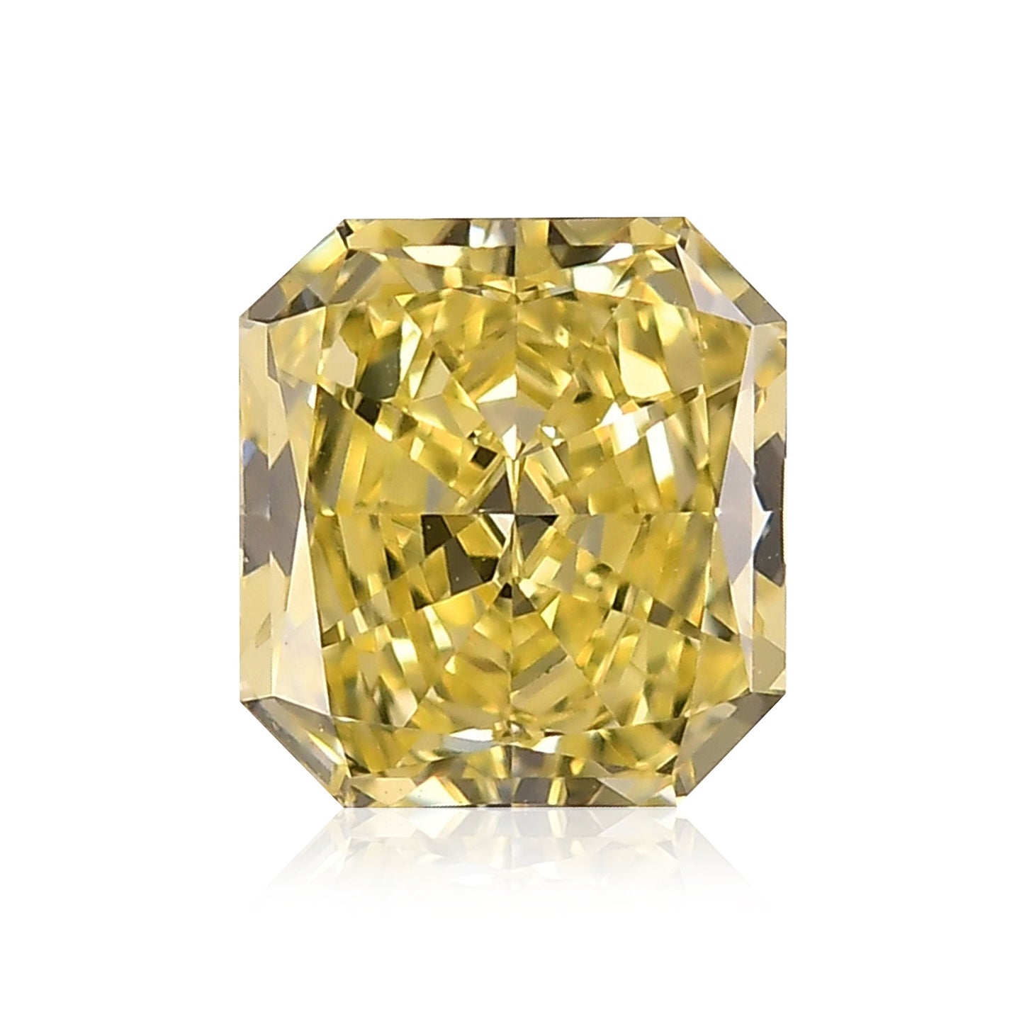 1,04 Karat Fancy Yellow Radiant VVS1 GIA