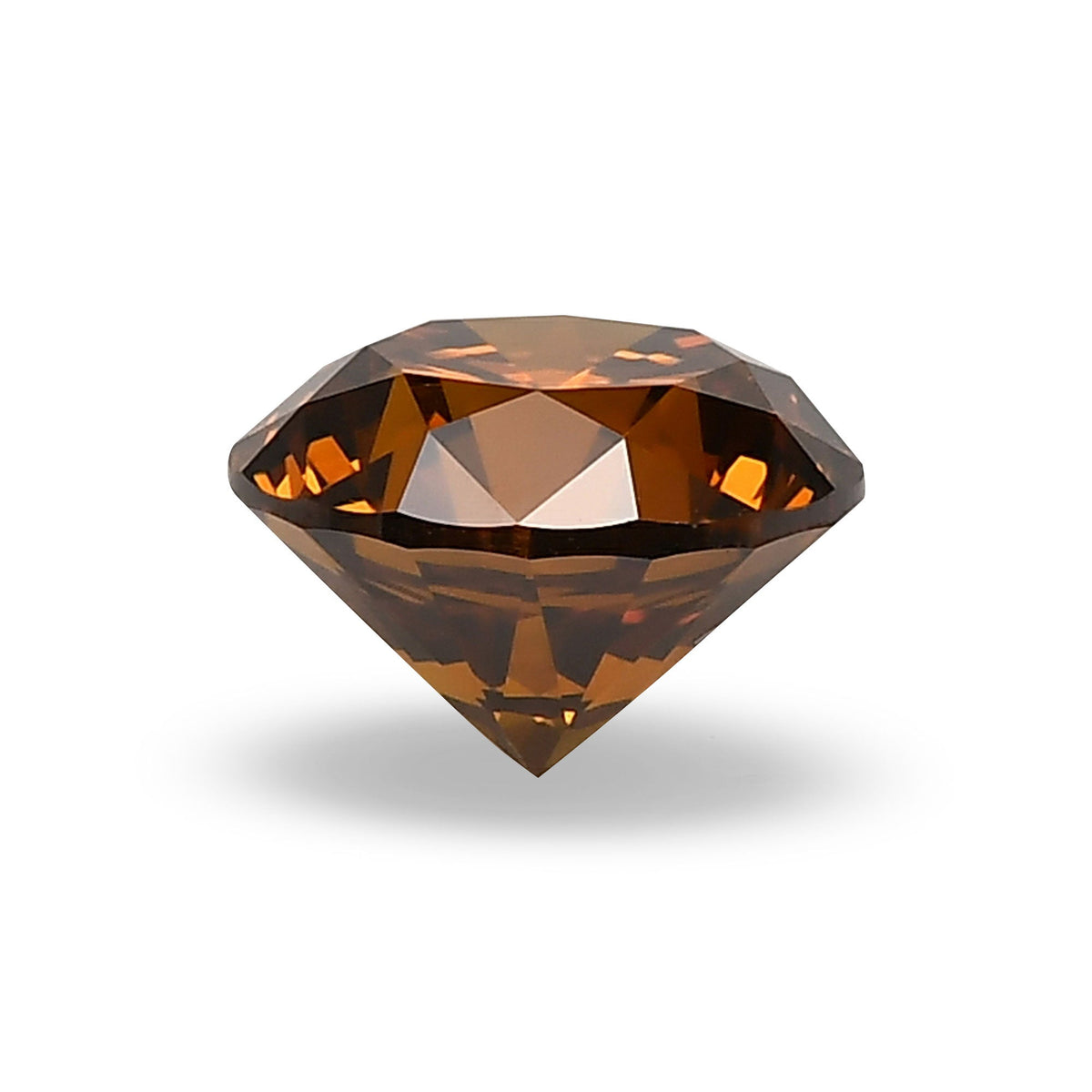 Round Diamond | 1.04 ct | Fancy Deep Brown Orange | SI2 | GIA | Ref 530886