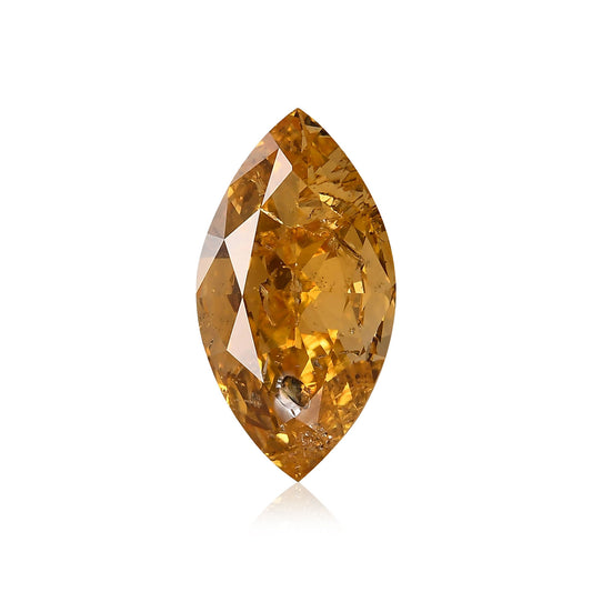 1,70 Karat Fancy Intense Yellow Orange Marquise-Diamant, GIA-zertifiziert