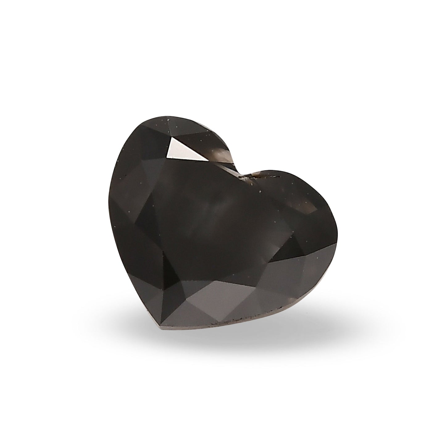 1,68 Karat Fancy Dark Gray Heart Diamant (I3) GIA