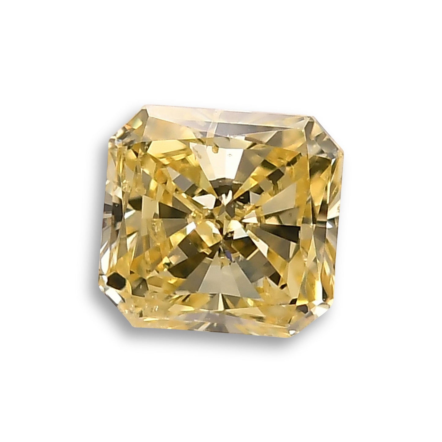 0,51 Karat Fancy Yellow Radiant SI2 GIA