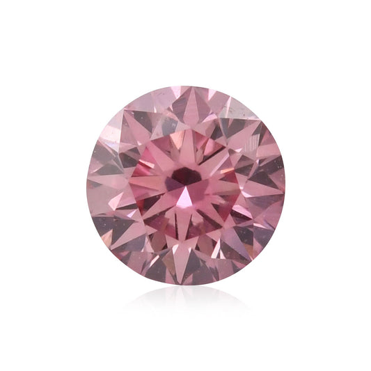 0,23 Karat Fancy Vivid Pink Runder Brillanter Argyle Diamant (VS2)