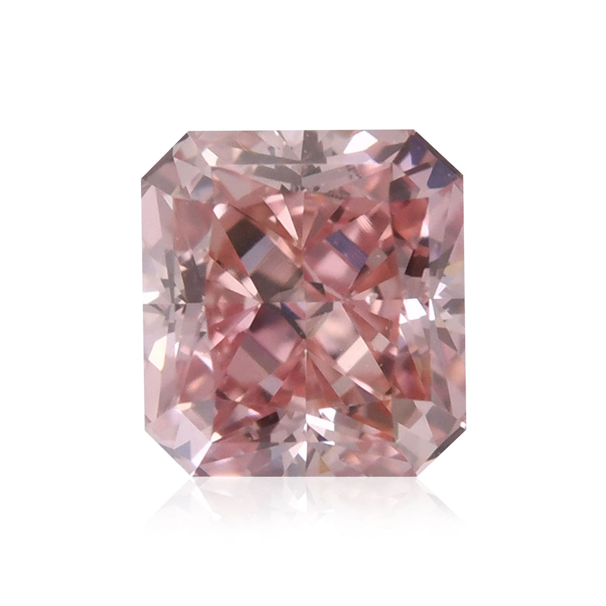 Radiant Diamond | 0.43 ct | Fancy Orangy Pink | VS2 | ARGYLE | Ref 533100
