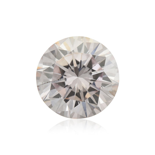 1,40 Karat hellrosa, runder Brillant-Diamant, SI2, GIA