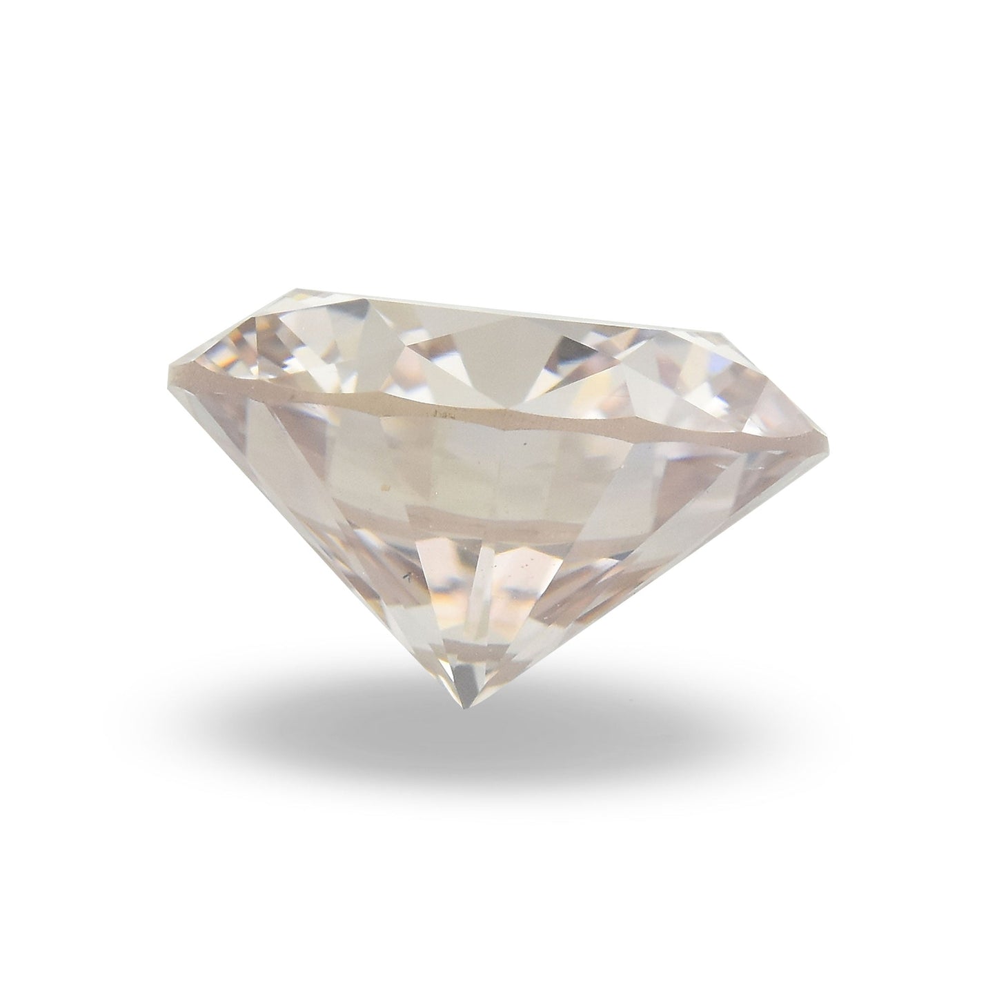 1,40 Karat hellrosa, runder Brillant-Diamant, SI2, GIA