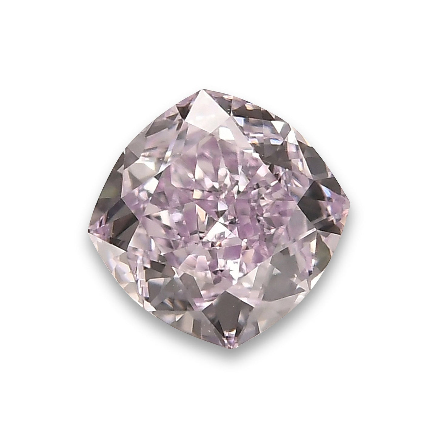 0,84 Karat Fancy Pink Purple Cushion Diamant VS1 GIA