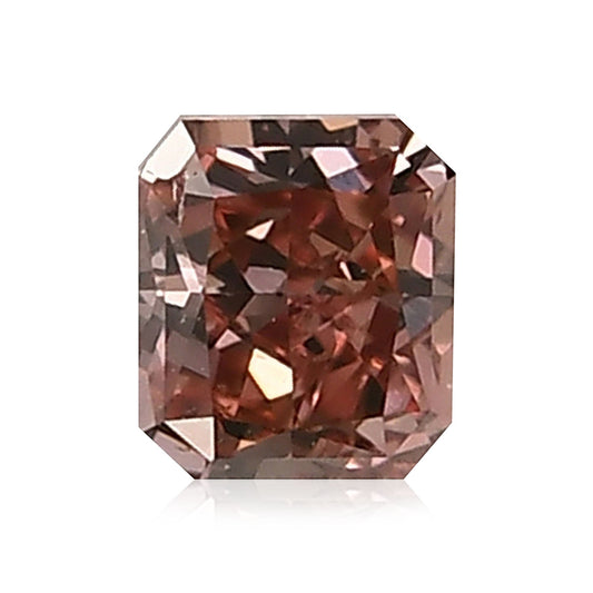 0,28 Karat Fancy Deep Pink Radiant Diamant (GIA)