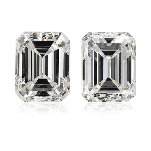 6,01 Karat I Smaragd-Diamanten VS1