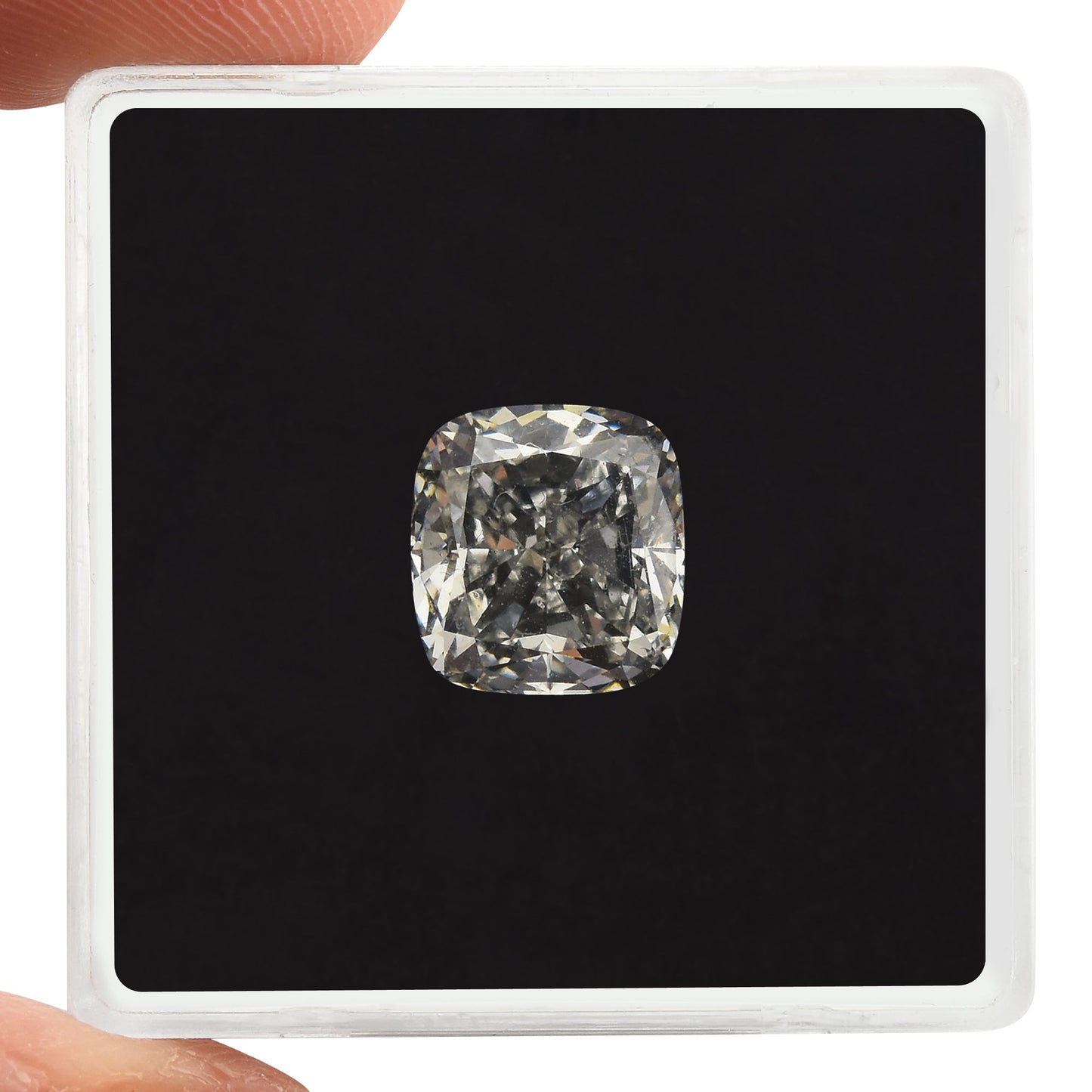 3,08 Karat G-Kissen-Diamant VS2 GIA