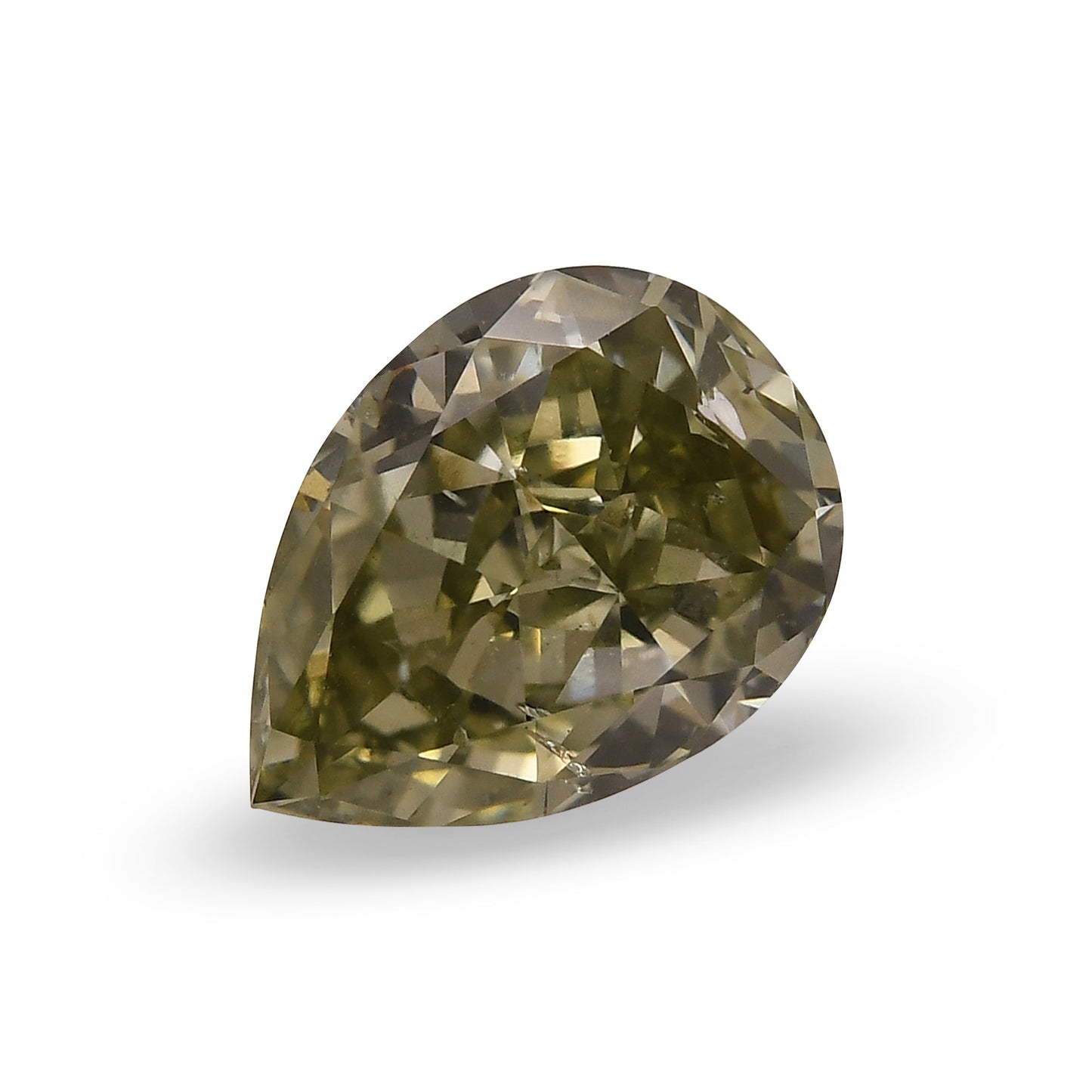 0,88 Karat Chamäleon-Birnen-Diamant SI2 GIA