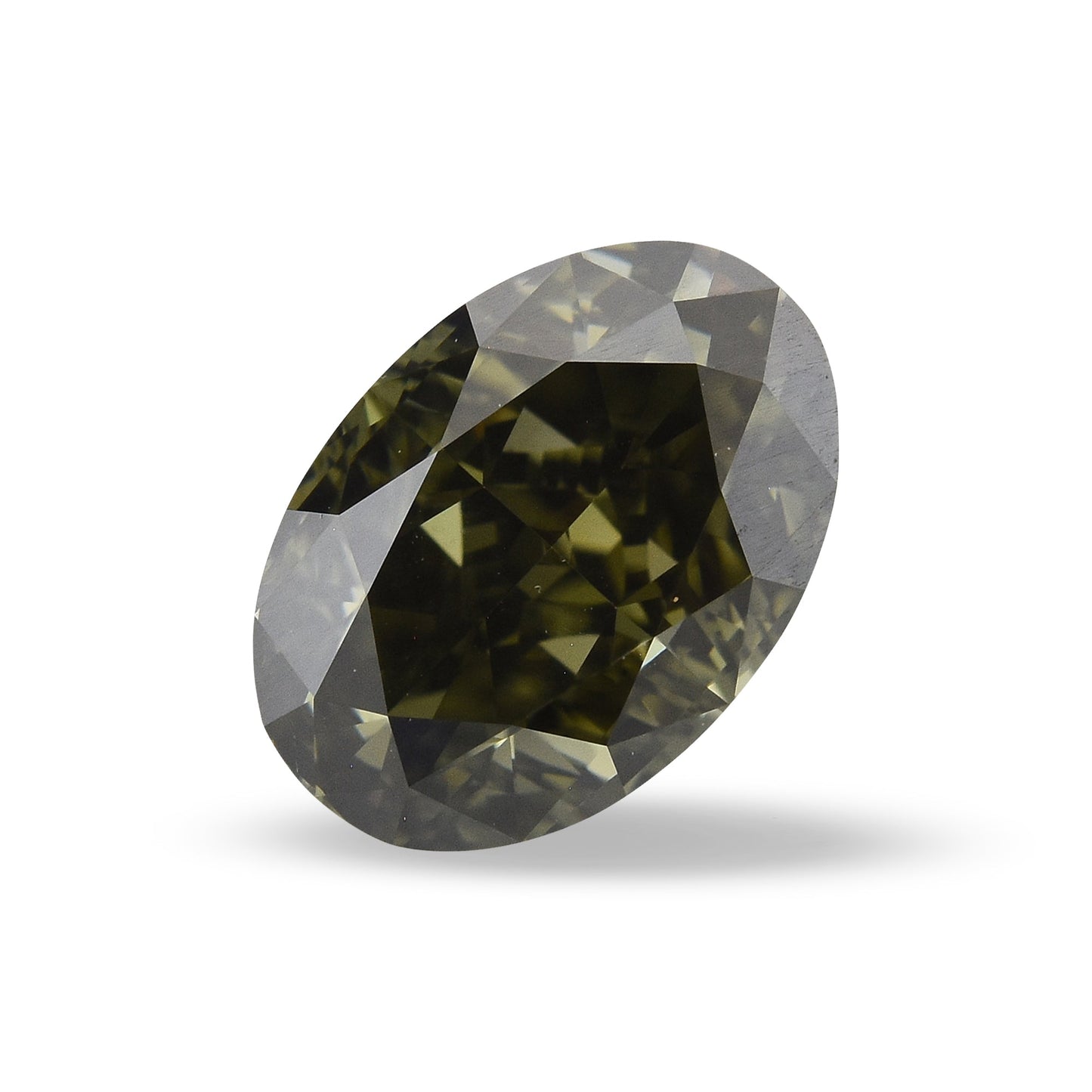 1,15 Karat Chamäleon-Oval-Diamant VS2 GIA