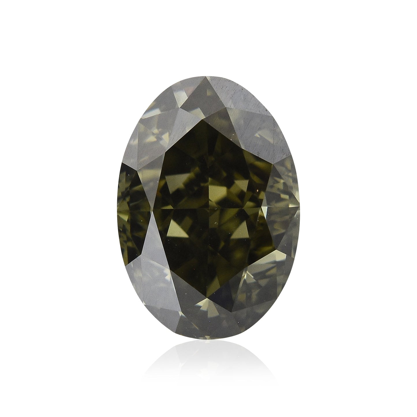 1,15 Karat Chamäleon-Oval-Diamant VS2 GIA