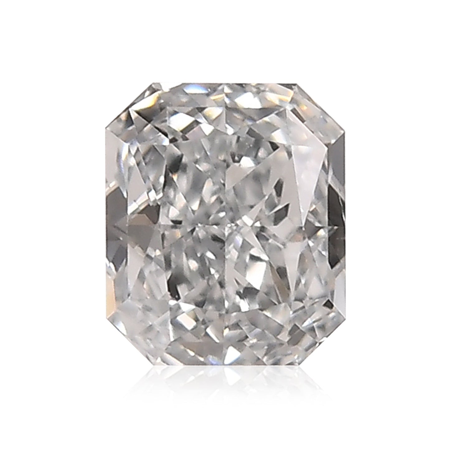 0,51 Karat Fancy Light Grayish Blue Radiant Diamant SI1 GIA