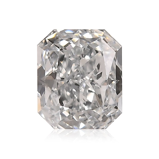 0,51 Karat Fancy Light Grayish Blue Radiant Diamant SI1 GIA