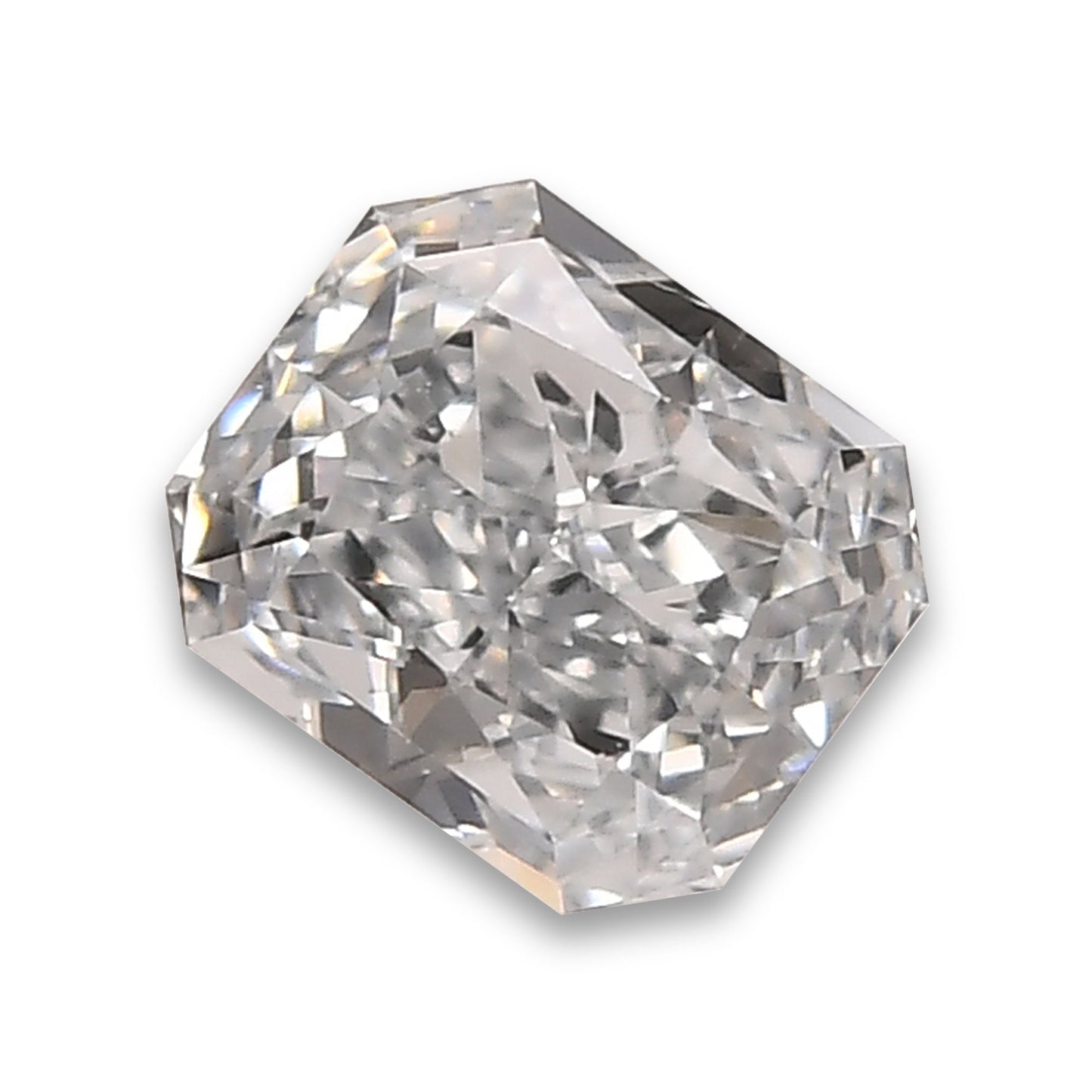 0,51 Karat Fancy Light Grayish Blue Radiant Diamant SI1 GIA