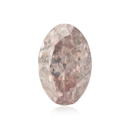 1,01 Karat Fancy Brownish Pink Ovaler Diamant SI2 GIA
